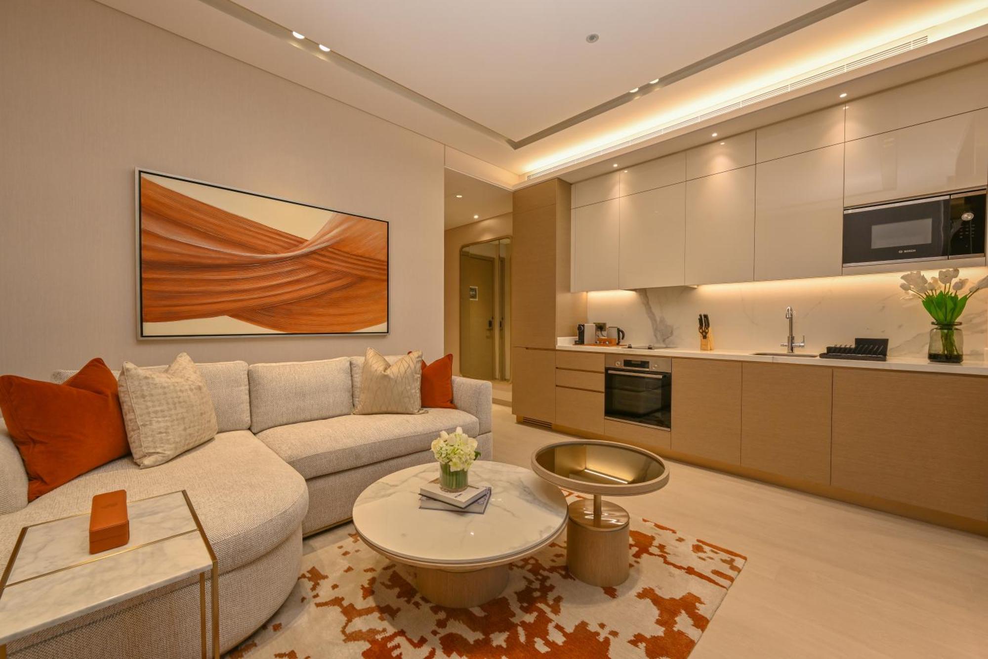 מלון מנאמה Onyx Rotana מראה חיצוני תמונה A typical apartment interior